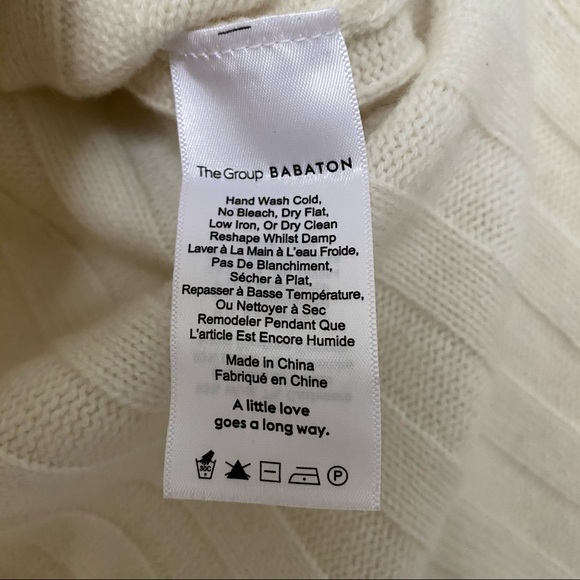 The Group Babaton Wool Cashmere Sweater - Picture 4 of 5